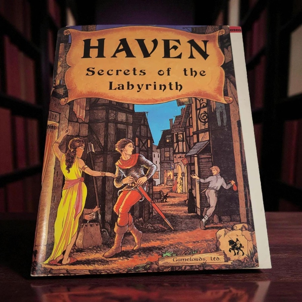 1983 Gamelords HAVEN SECRETS of the‎ LABYRINTH Ltd Vintage Role Playing Game Rpg